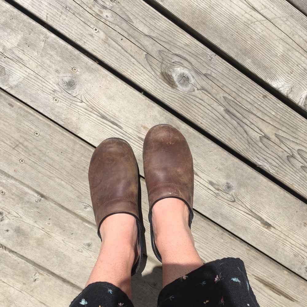 Dansko clogs in great shape! Size 38 (US 8)